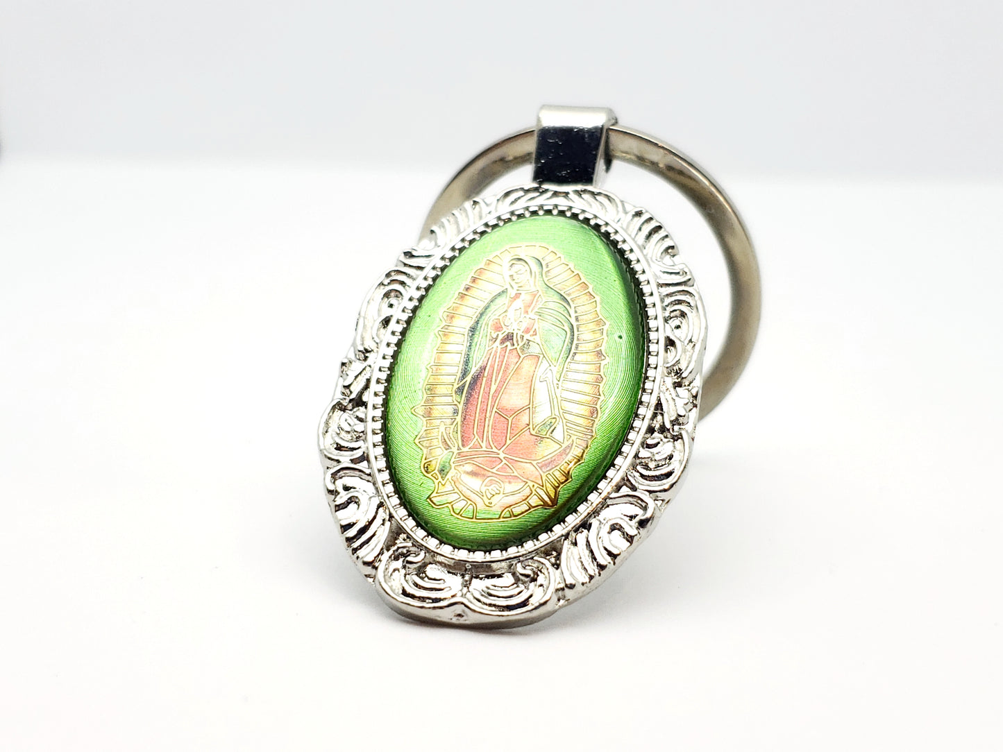 our lady of guadalupe keychain