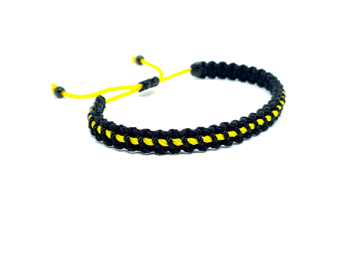 thin yellow line bracelet -yt