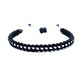 thin pink line bracelet -pt