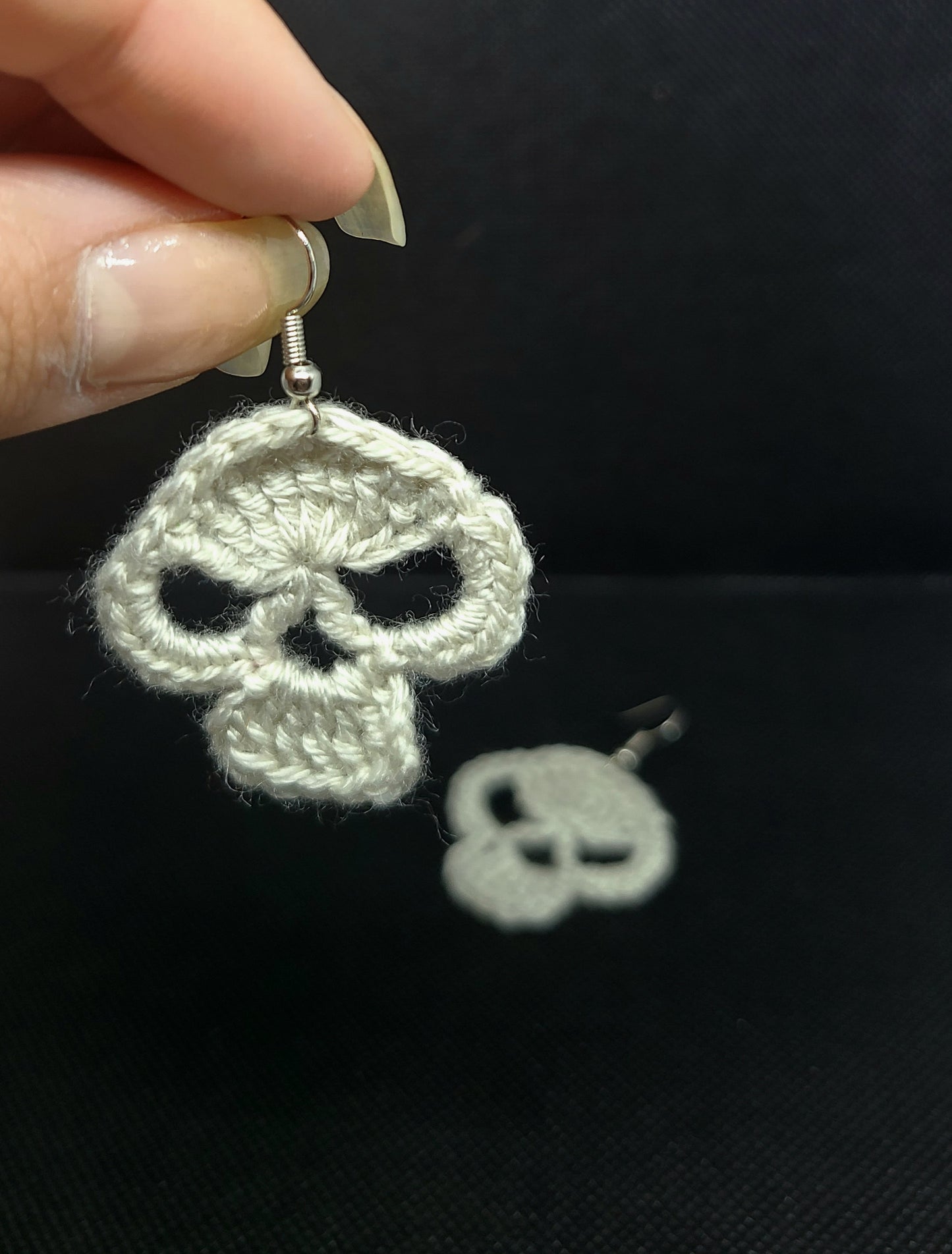 Skull earrings