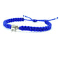 elephant bracelet, blue