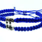 elephant bracelet, blue
