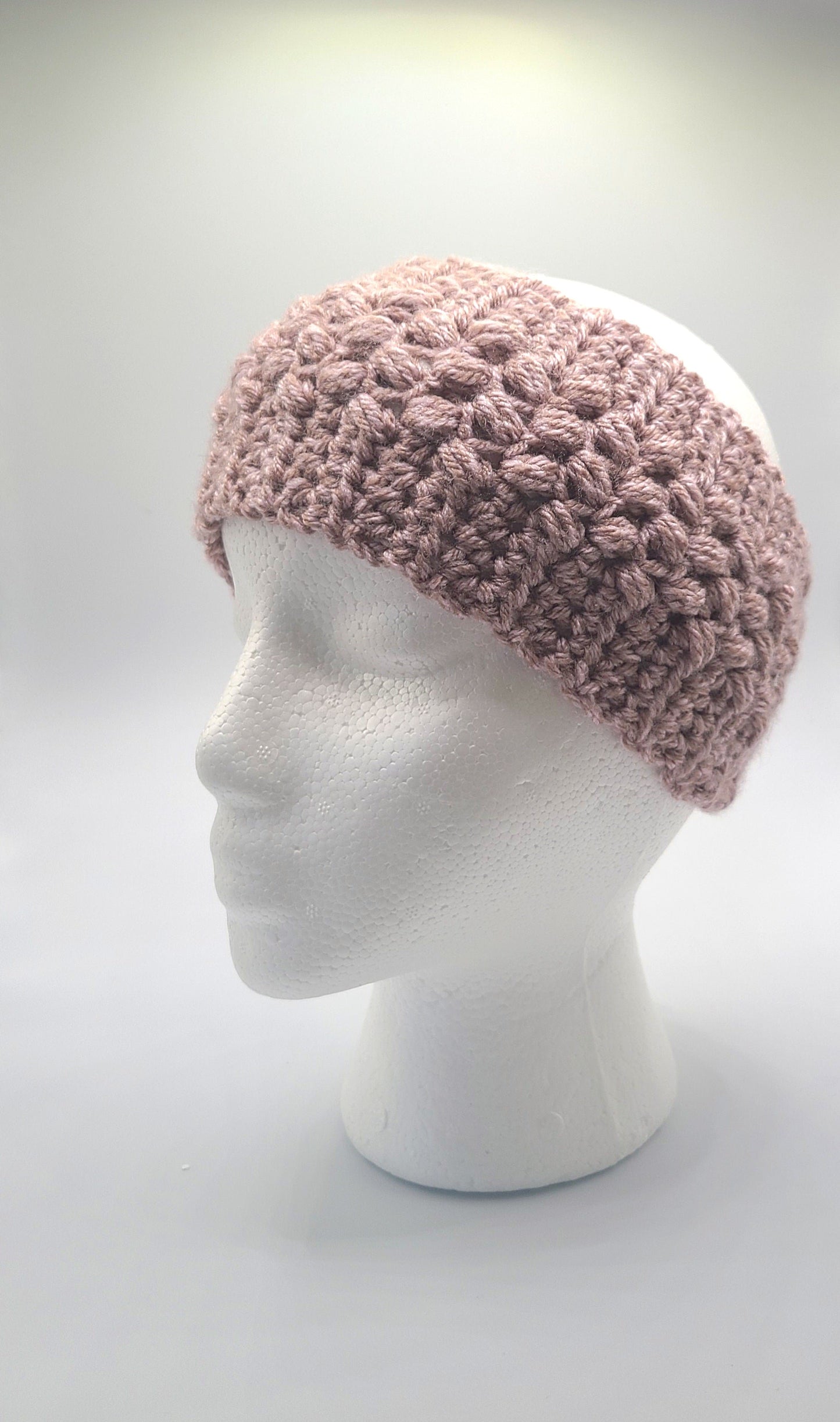 Womens Earwarmer with a button