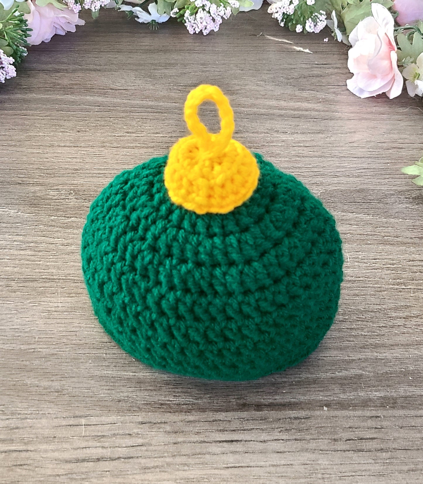 Baby ornament beanie