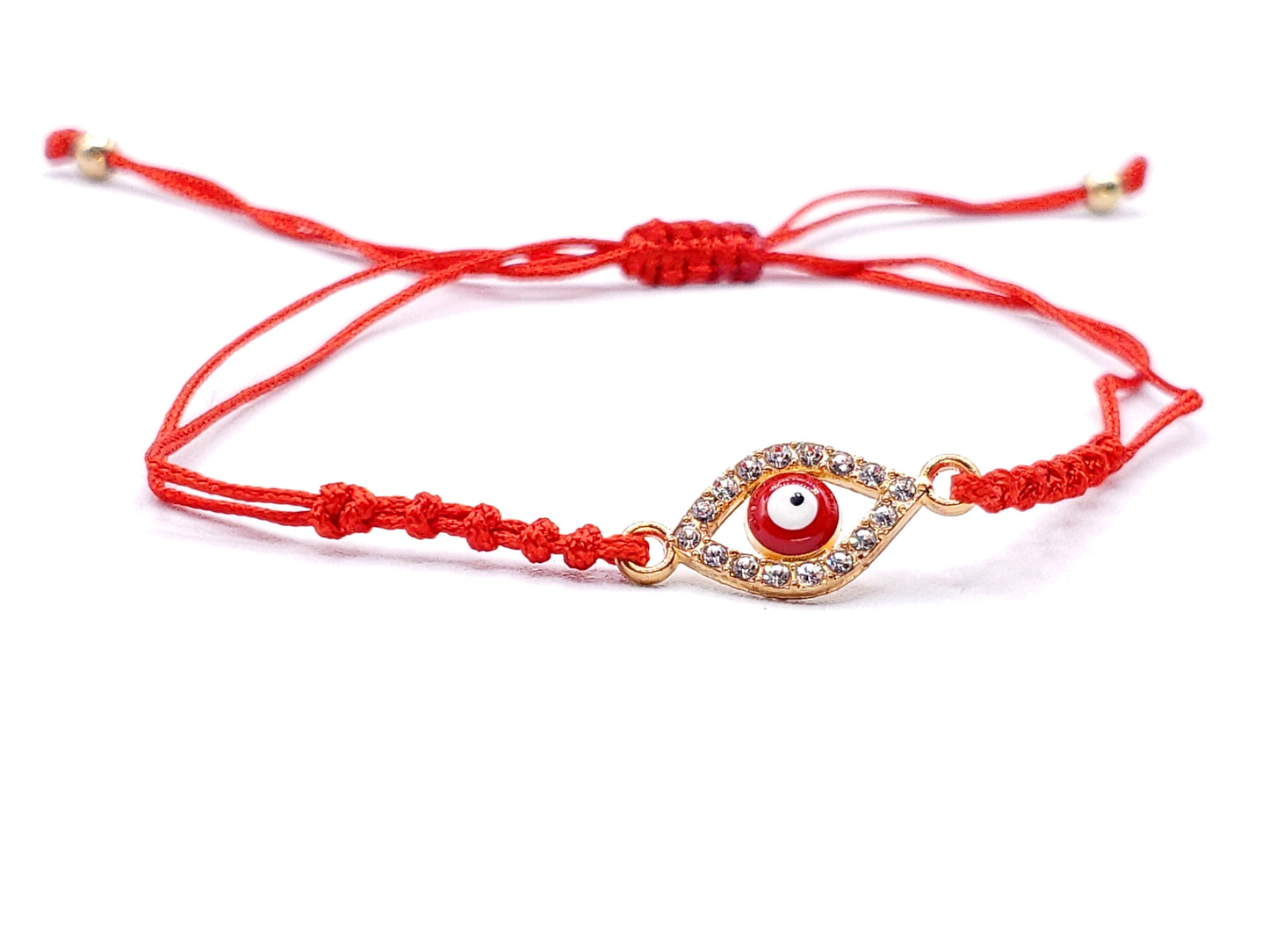 evil eye bracelet, red string