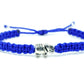 elephant bracelet, blue