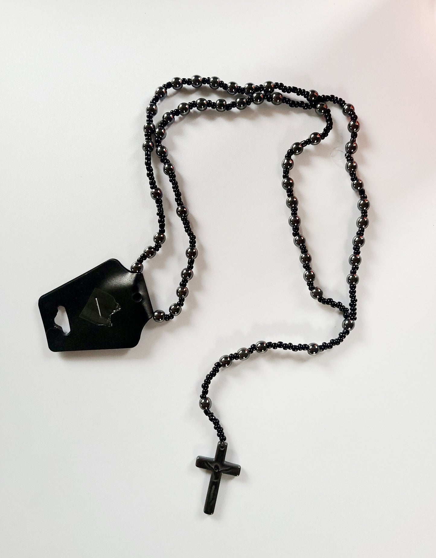 Hematite rosary