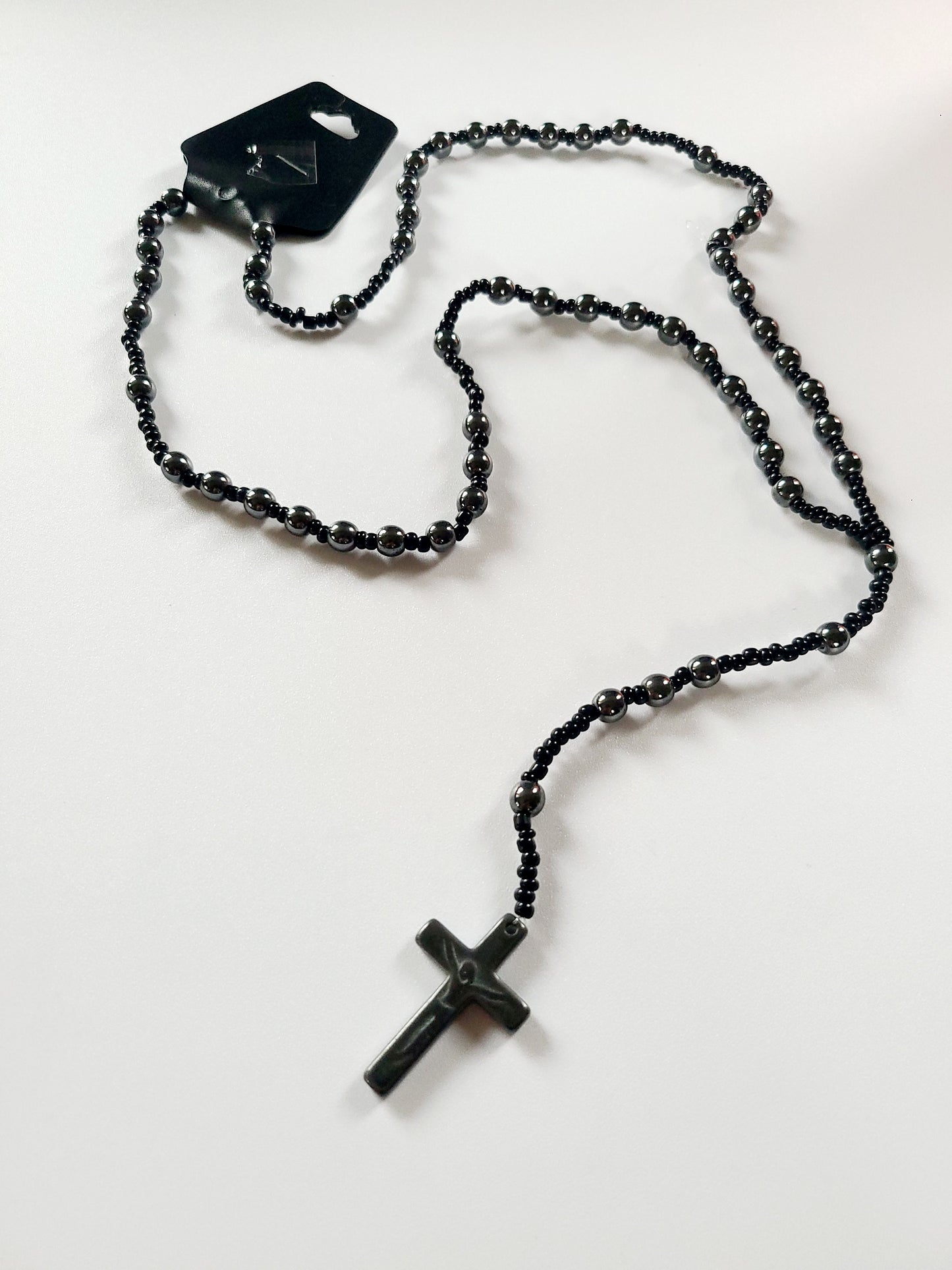 Hematite rosary