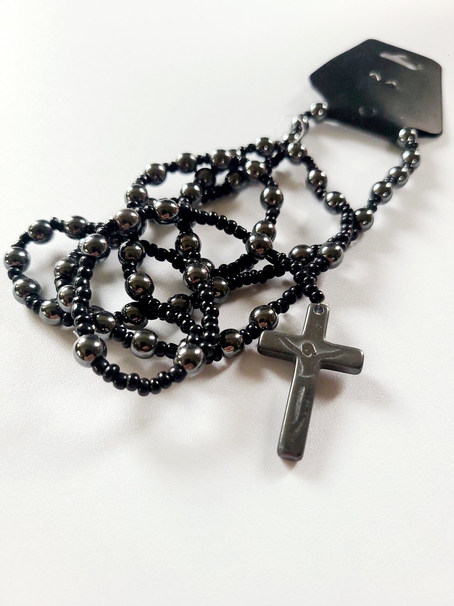 Hematite rosary