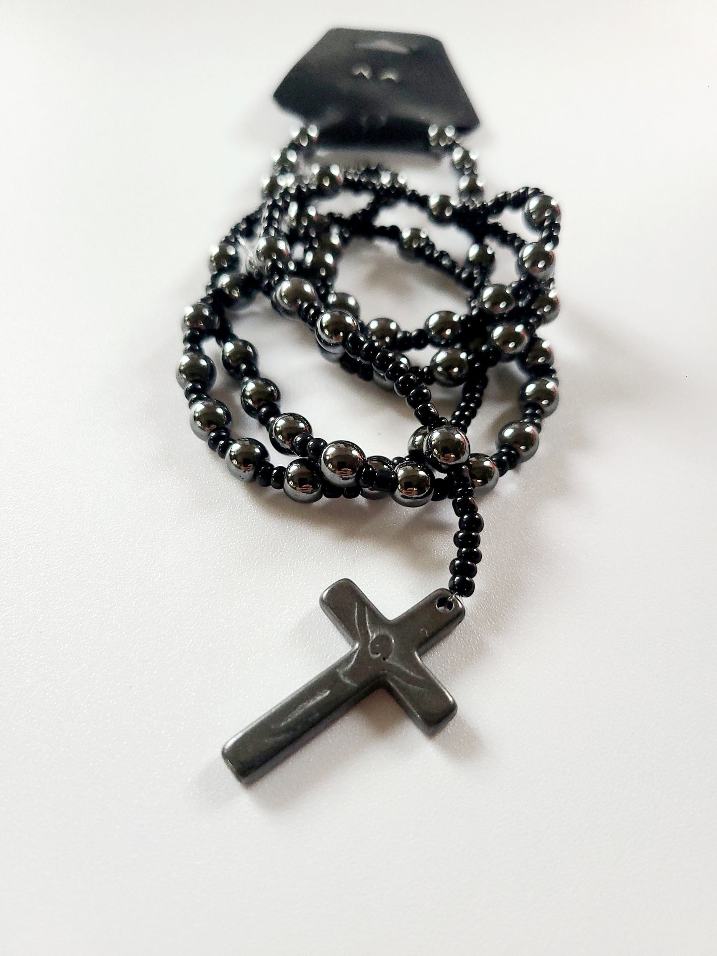 Hematite rosary