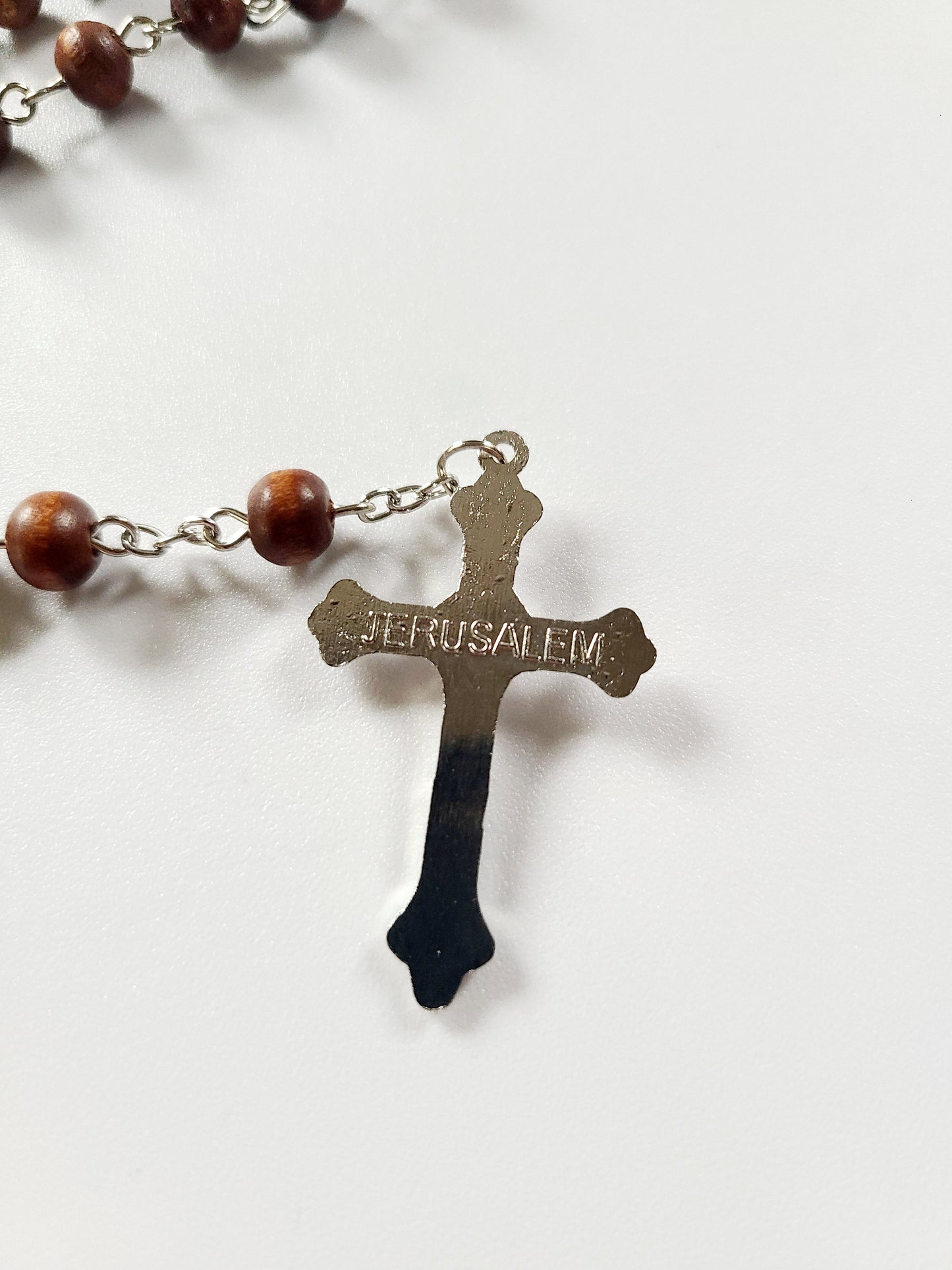 Brown rosary