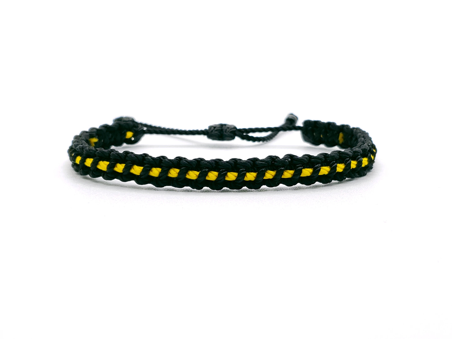 thin yellow line bracelet