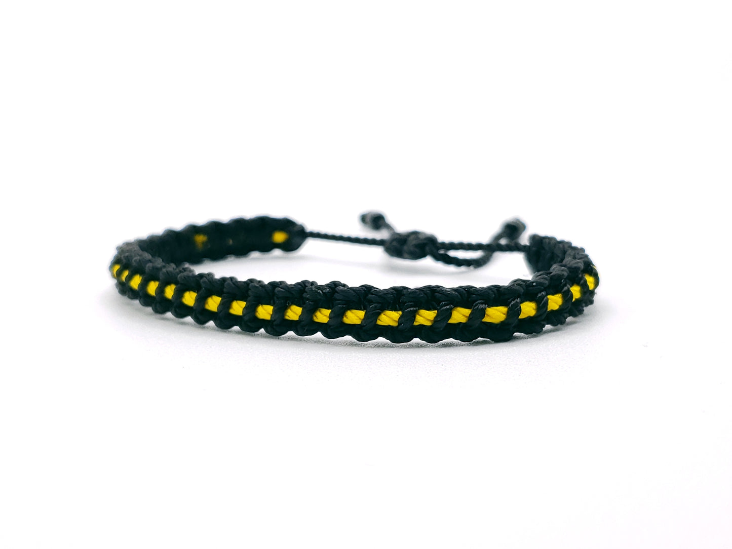 thin yellow line bracelet