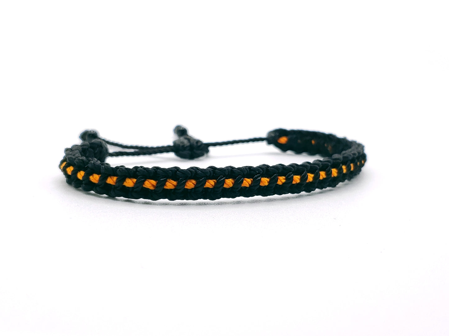 thin orange line bracelet