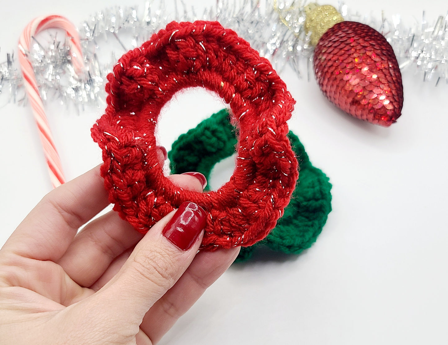 Christmas scrunchie