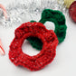 Christmas scrunchies