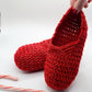 Red Christmas Slippers