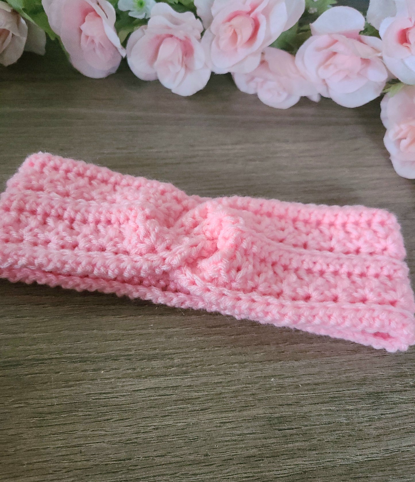 Textured twist earwarmer headband