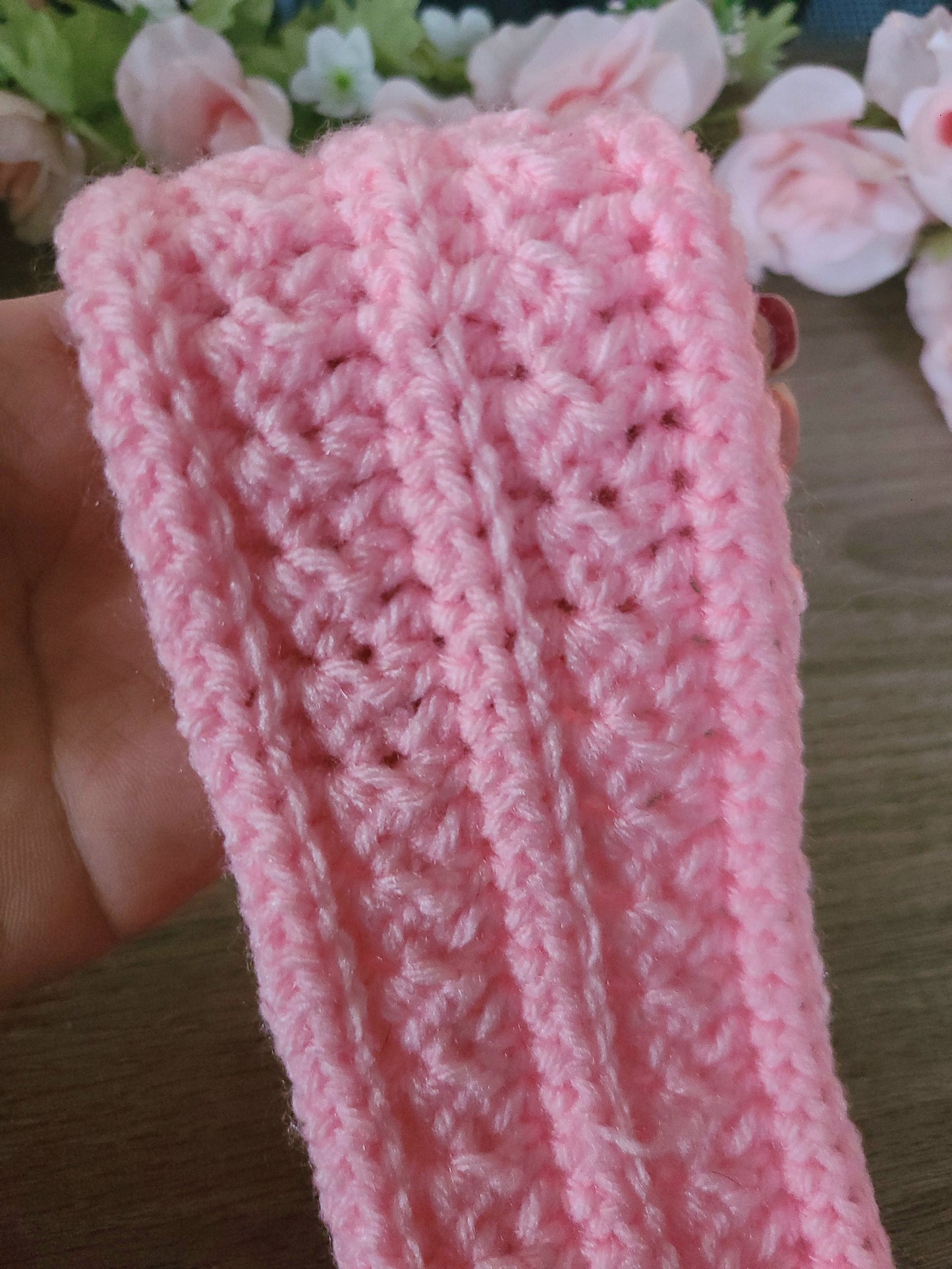 Textured twist earwarmer headband