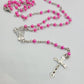Hot pink rosary