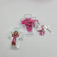 Hot pink rosary