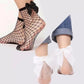 Fishnet Socks with Satin Bow
